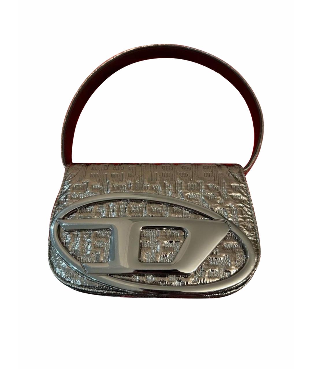 DIESEL Коричневая кожаная сумка через плечо, фото 1