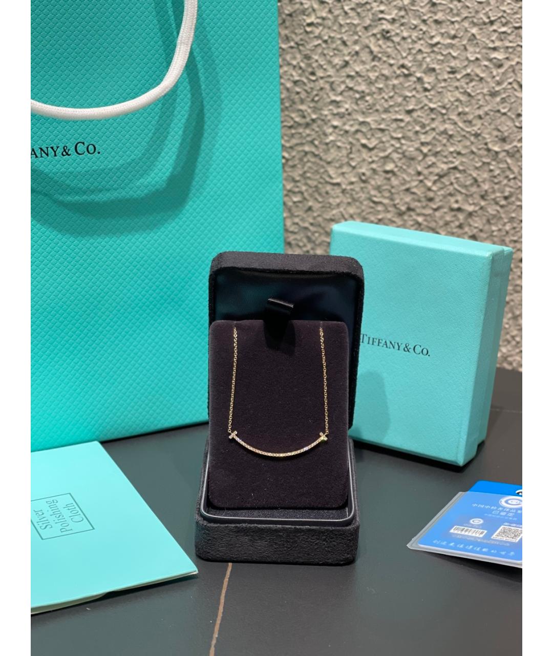 TIFFANY&CO Золотое колье из розового золота, фото 2