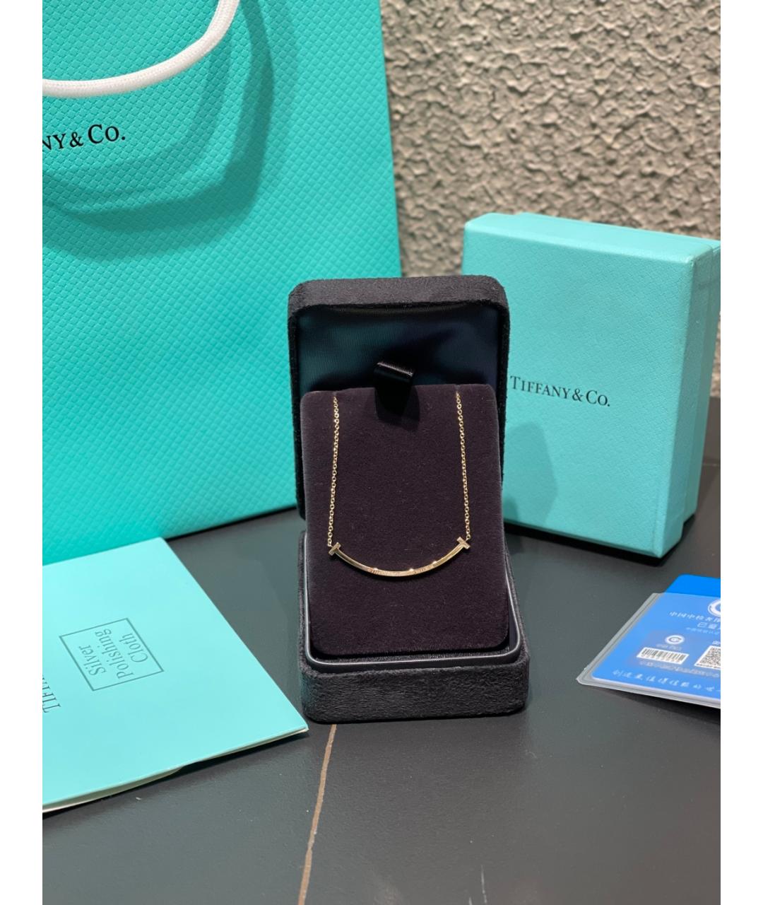 TIFFANY&CO Золотое колье из розового золота, фото 6