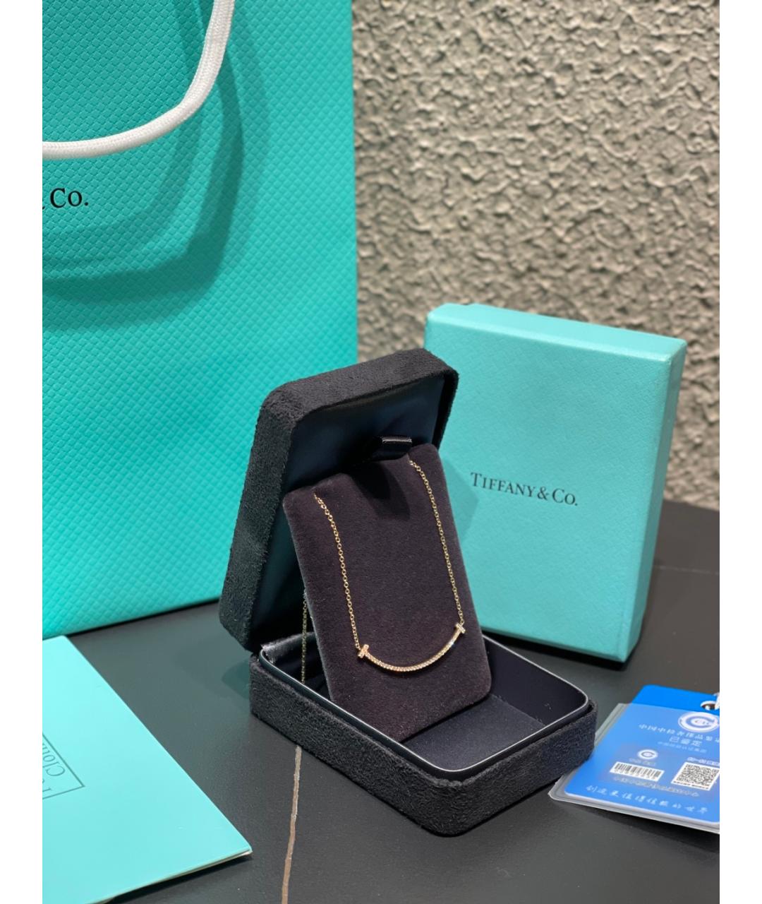 TIFFANY&CO Золотое колье из розового золота, фото 8