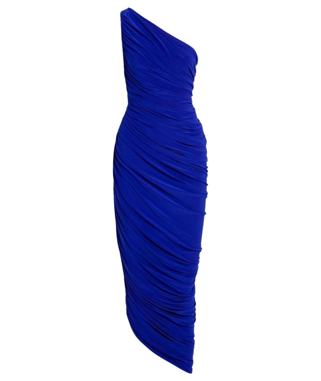 NORMA KAMALI Синее коктейльное платье, фото 1
