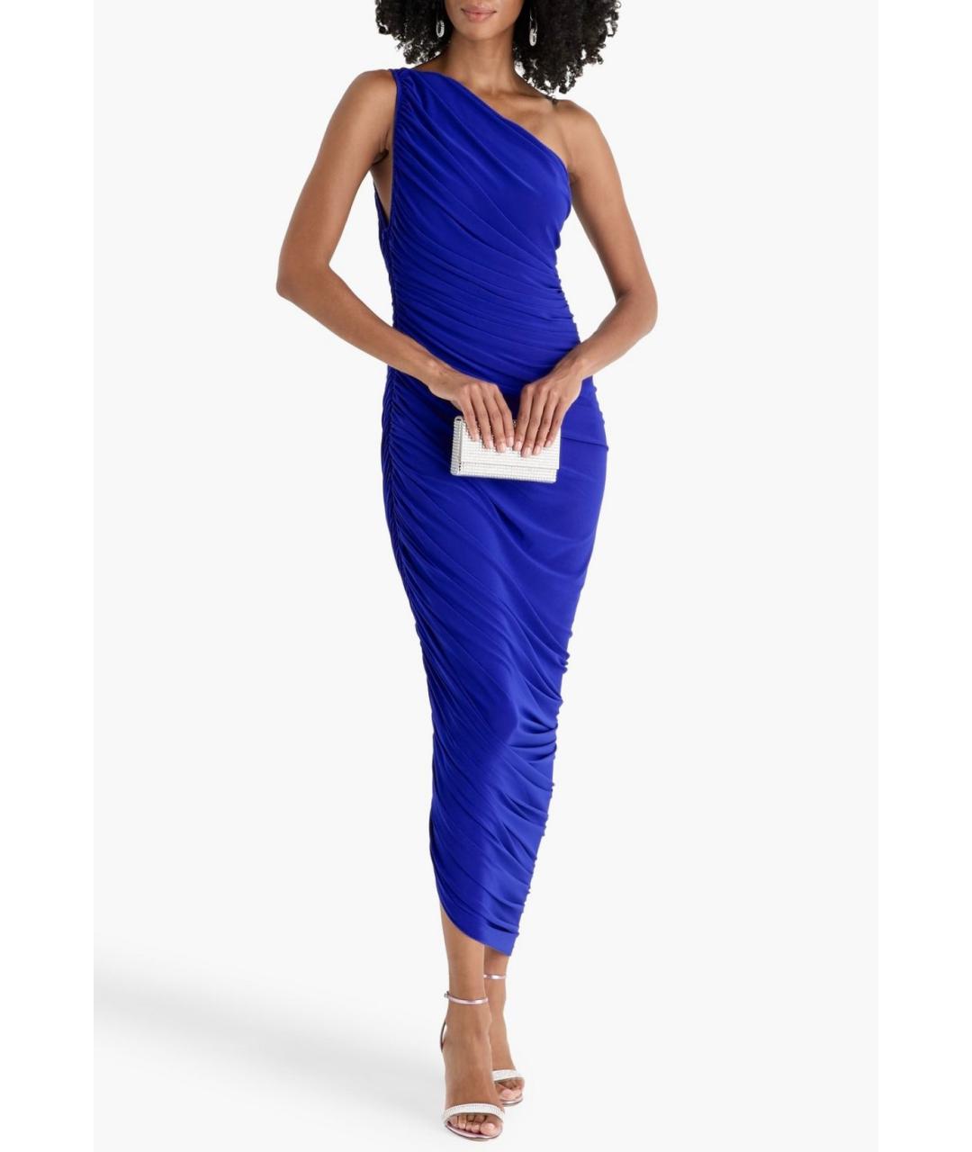 NORMA KAMALI Синее коктейльное платье, фото 2