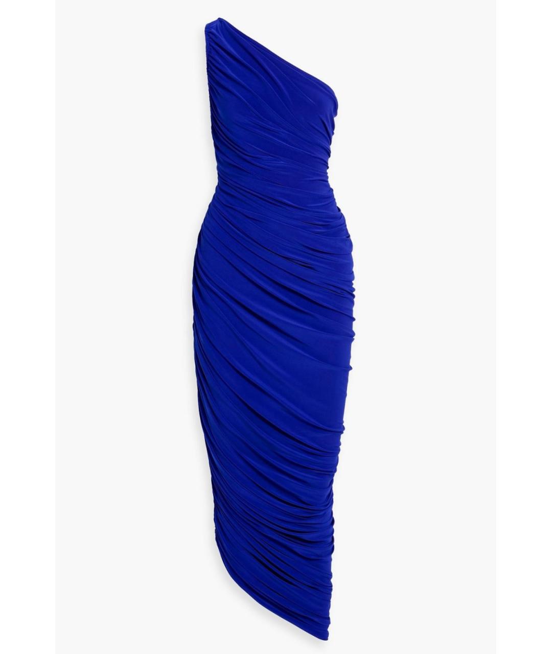 NORMA KAMALI Синее коктейльное платье, фото 4