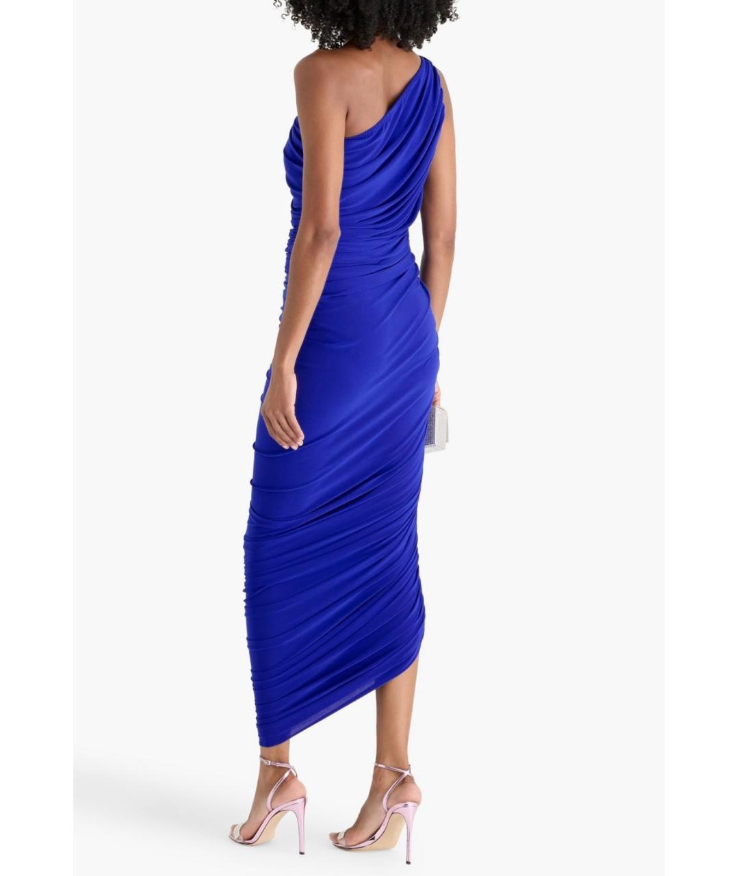 NORMA KAMALI Синее коктейльное платье, фото 3