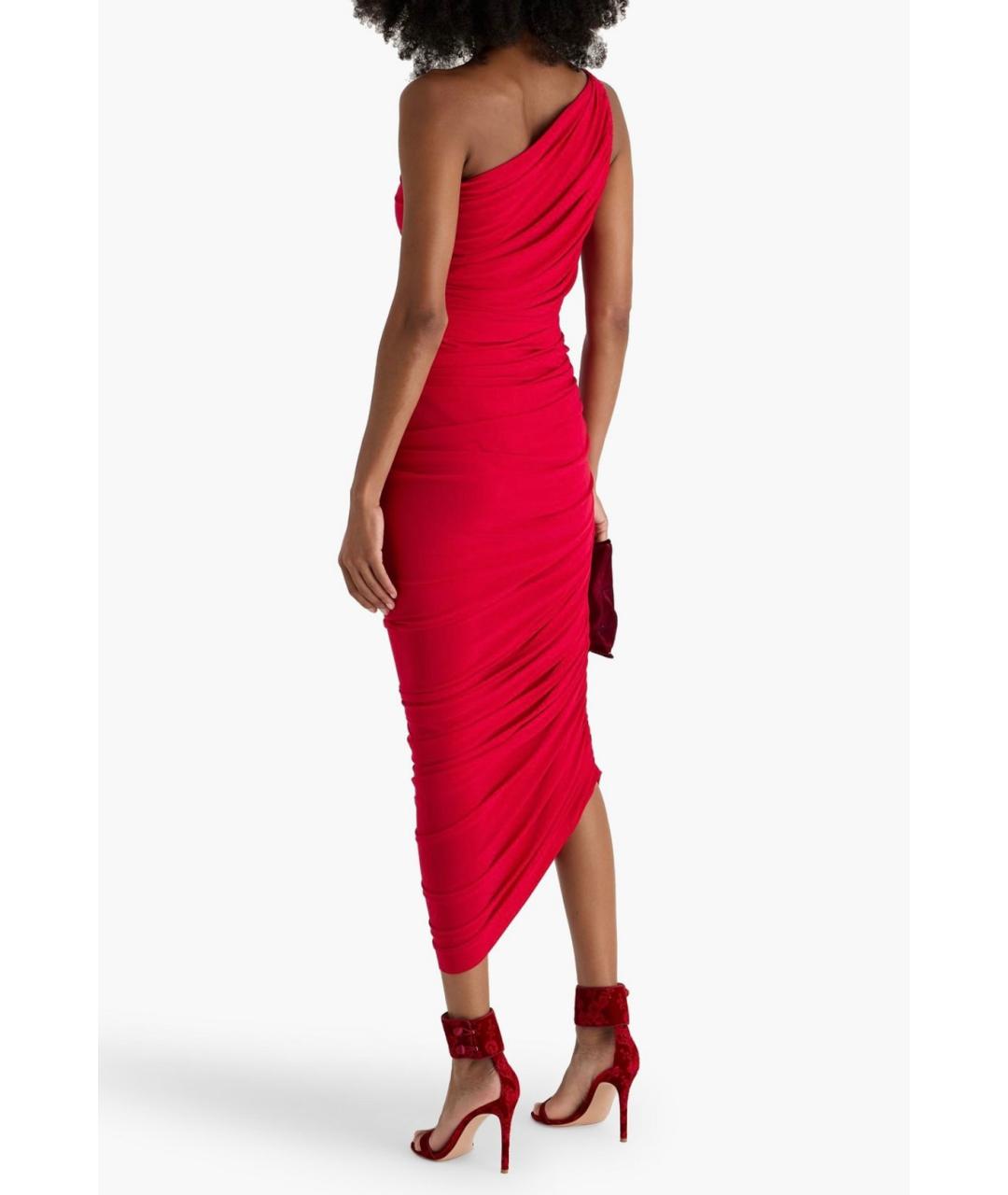 NORMA KAMALI Красное коктейльное платье, фото 3