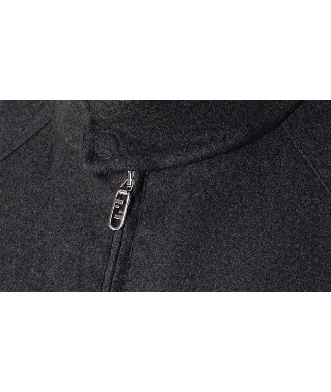 FENDI Серая куртка, фото 6