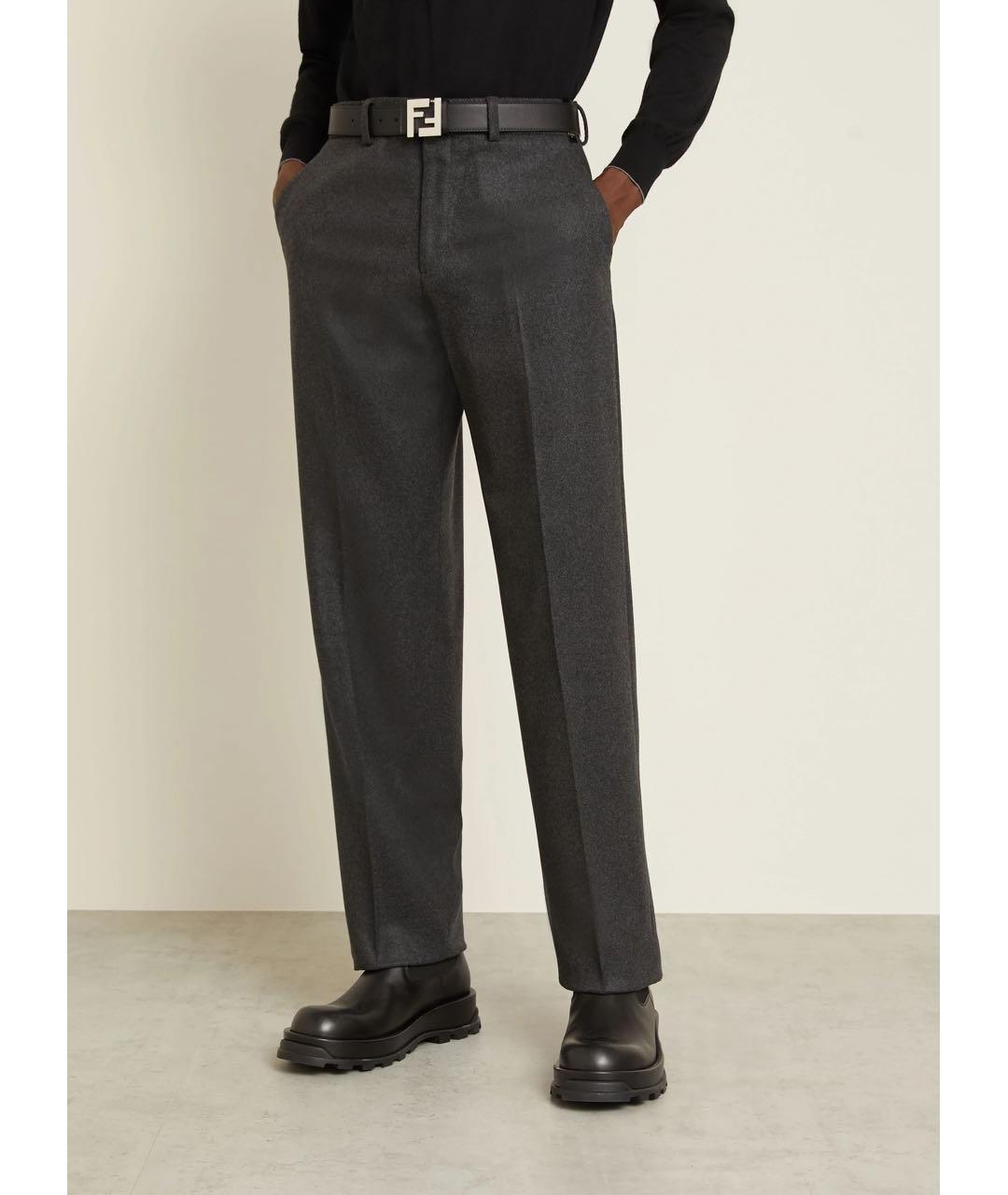 FENDI Серый повседневный костюм, фото 6