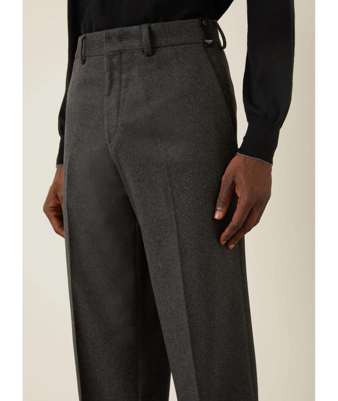 FENDI Серый повседневный костюм, фото 5