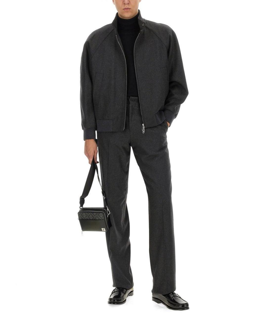FENDI Серый повседневный костюм, фото 2