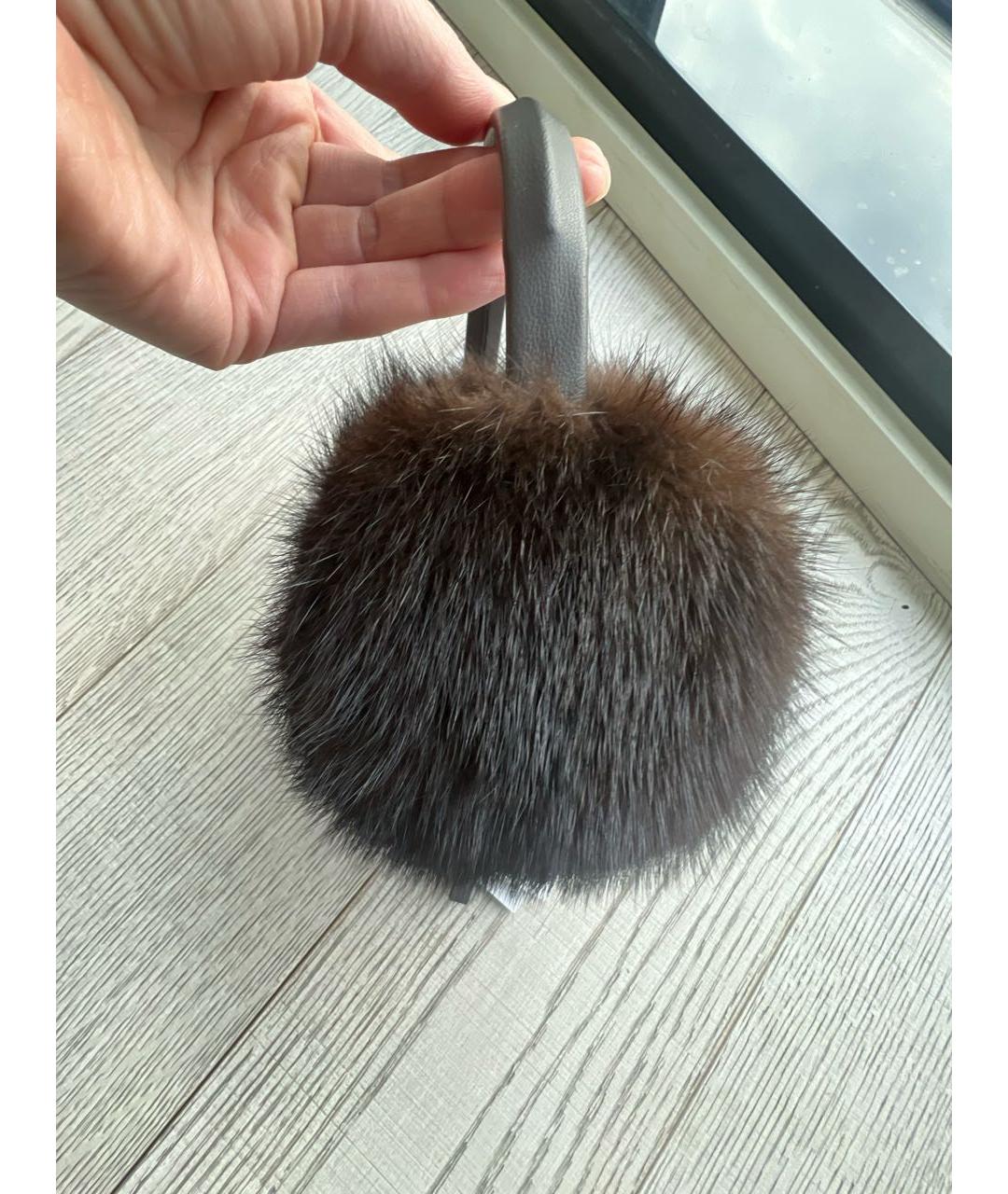 YVES SALOMON Коричневые наушники, фото 2