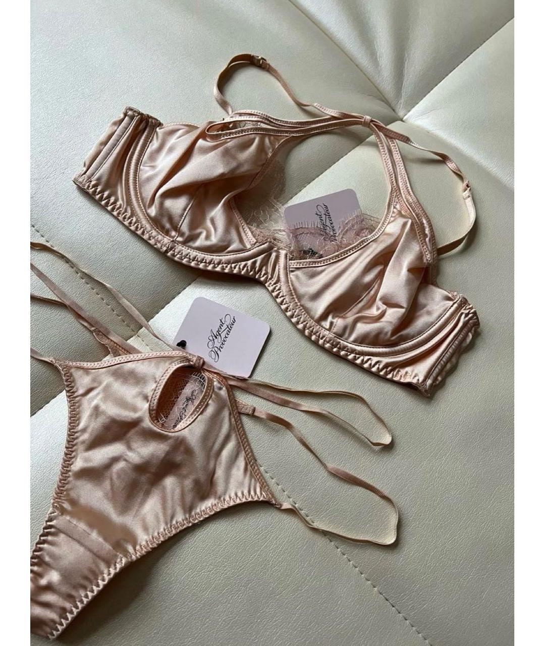 AGENT PROVOCATEUR Бежевый комплекты, фото 5