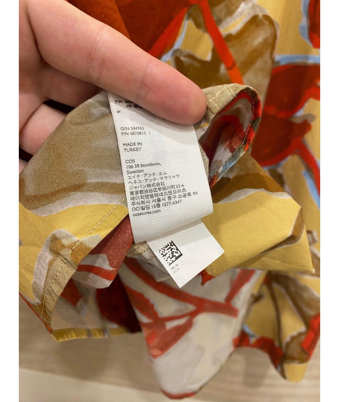 COS Мульти хлопковая блузы, фото 5