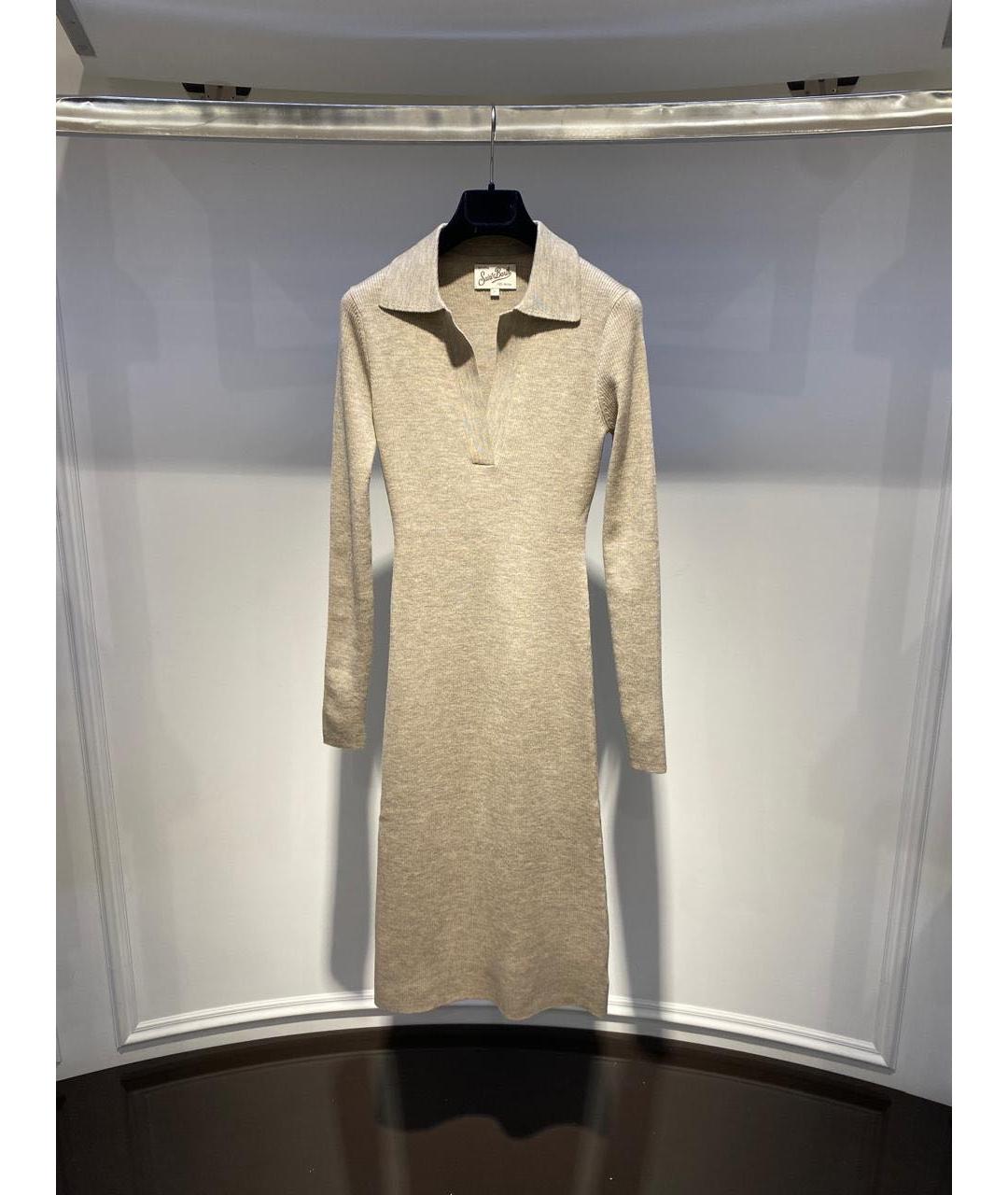 St. Barth Бежевое повседневное платье, фото 3