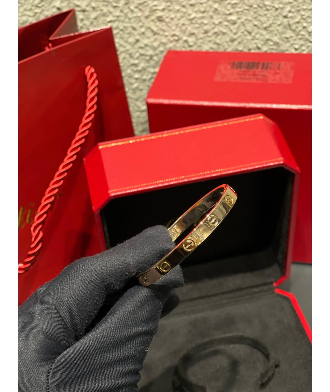 CARTIER Золотой браслет из розового золота, фото 7