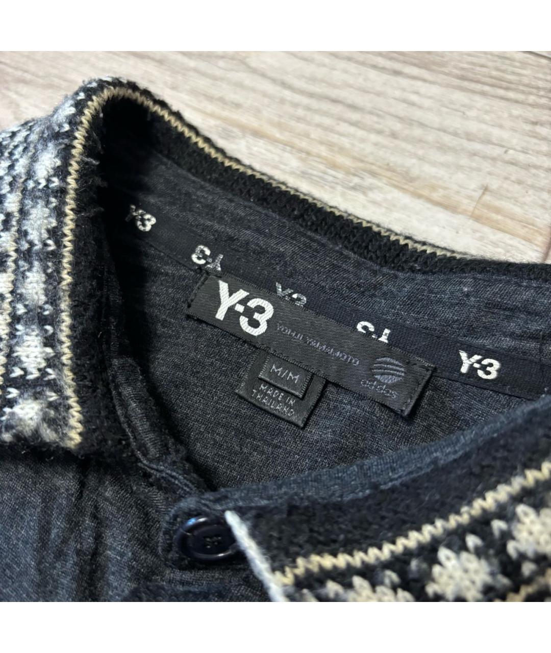 Y-3 Черный шерстяной джемпер / свитер, фото 4