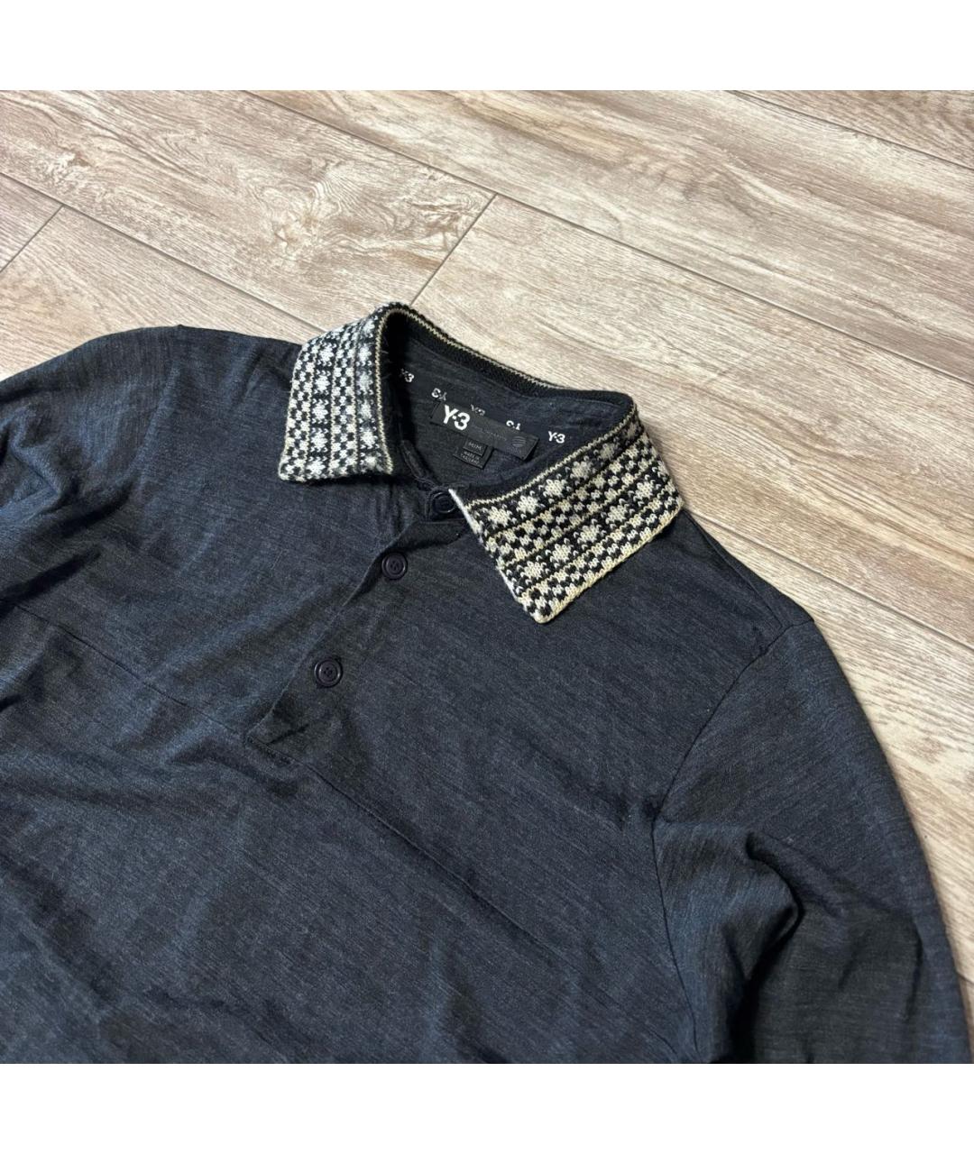 Y-3 Черный шерстяной джемпер / свитер, фото 2