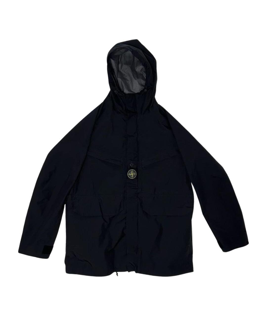 STONE ISLAND Черный полиэстеровый комбинезон, фото 1