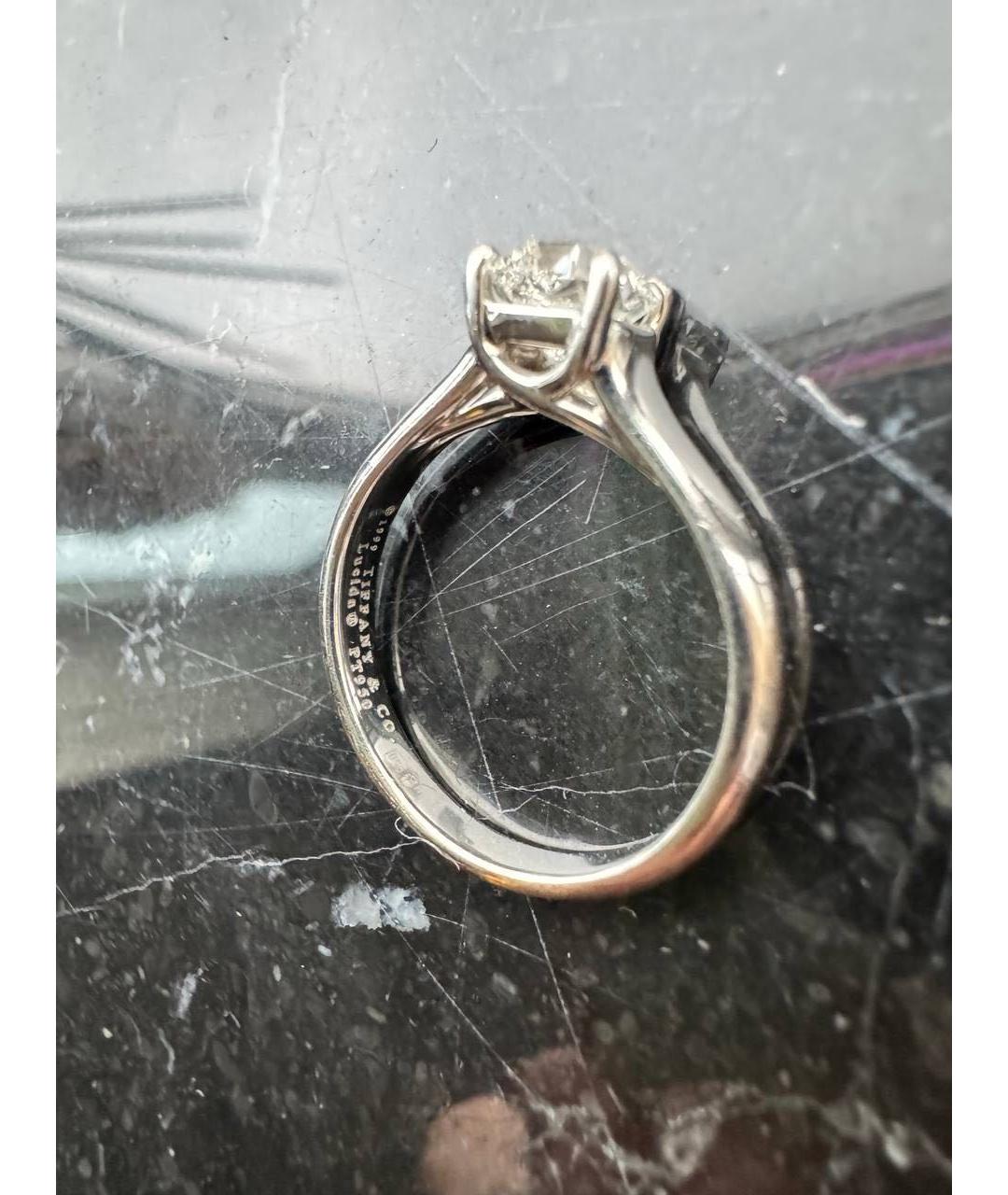 TIFFANY&CO Белое кольцо из белого золота, фото 6