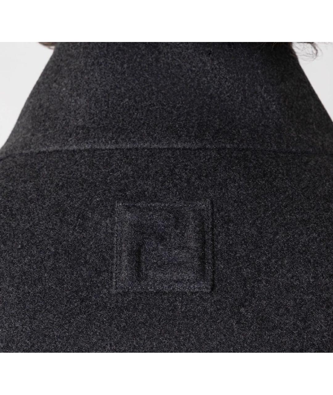 FENDI Серая кашемировая куртка, фото 7