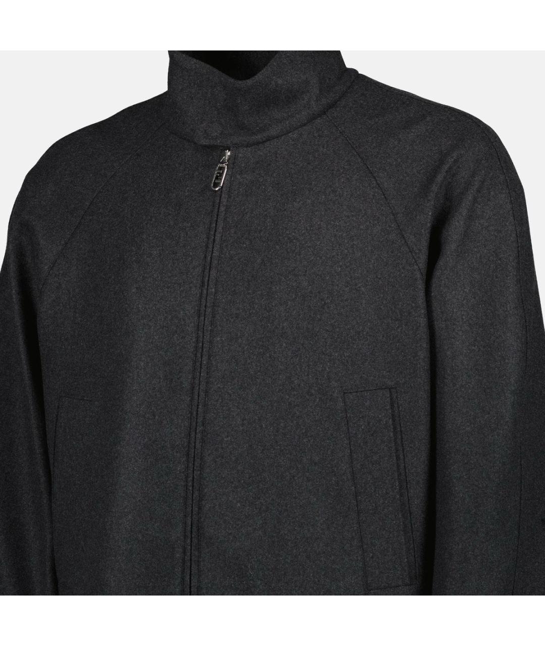 FENDI Серая кашемировая куртка, фото 2