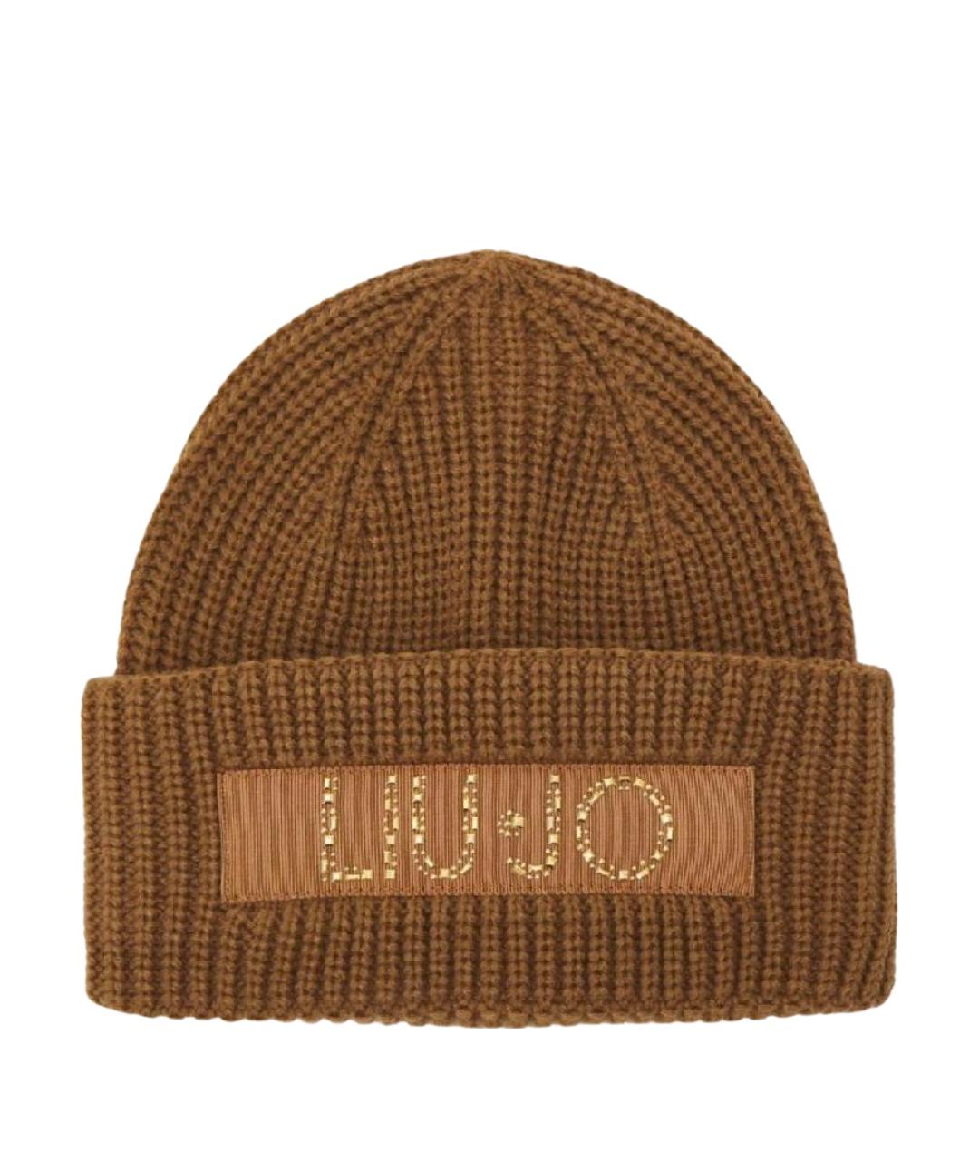LIU JO Коричневая шапка, фото 1