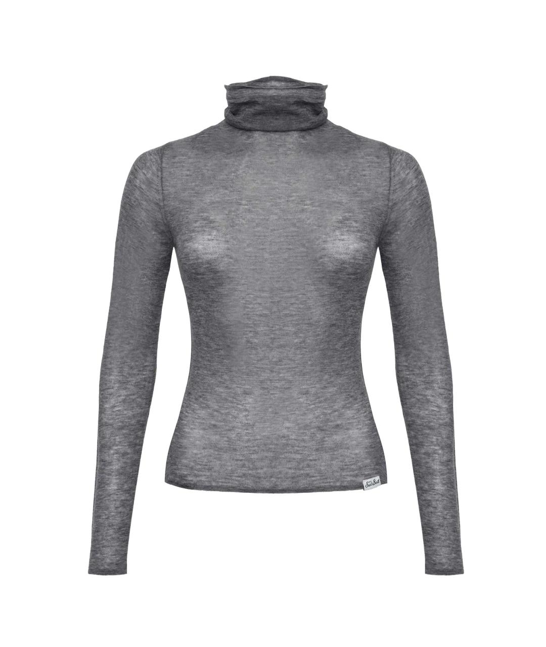 St. Barth Серая шерстяная водолазка, фото 1