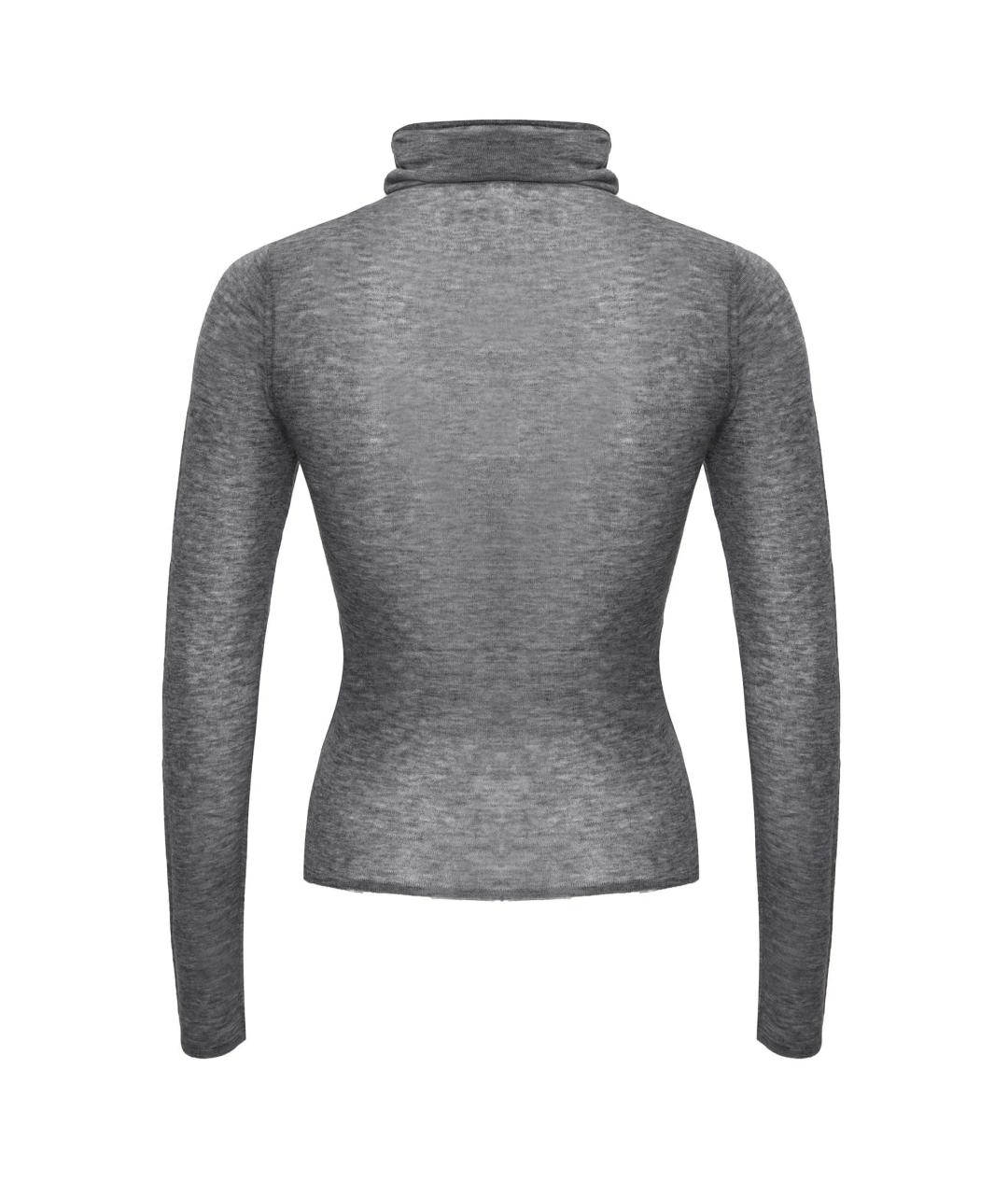 St. Barth Серая шерстяная водолазка, фото 2