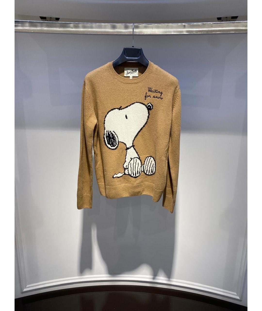 St. Barth Коричневый шерстяной джемпер / свитер, фото 2