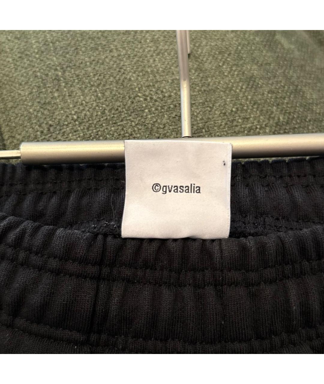 VETEMENTS Черные полиэстеровые шорты, фото 6