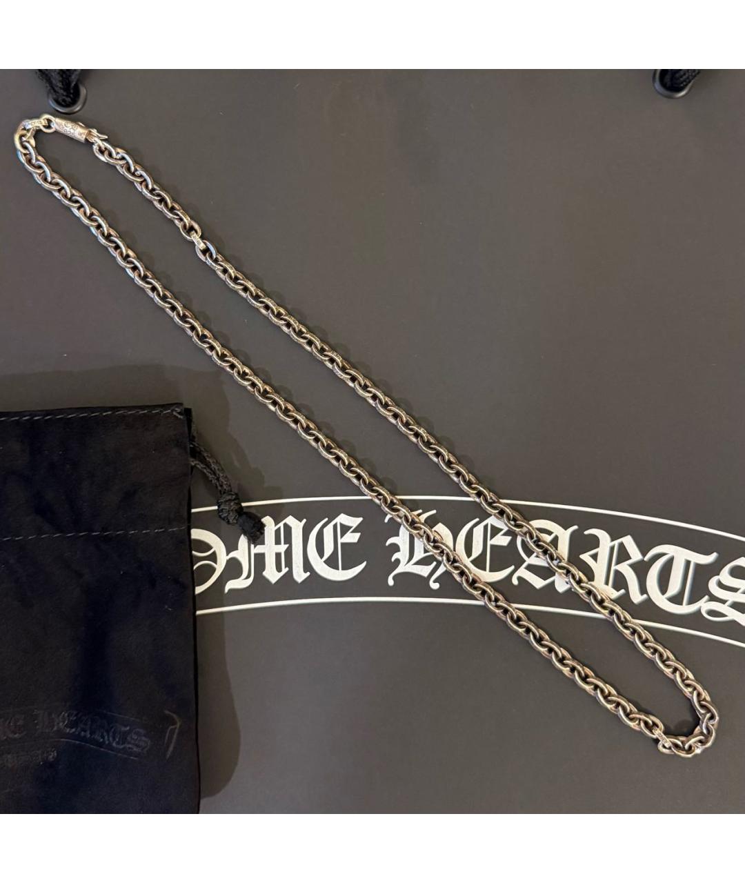 CHROME HEARTS Серебряная серебряная цепочка/подвеска, фото 3