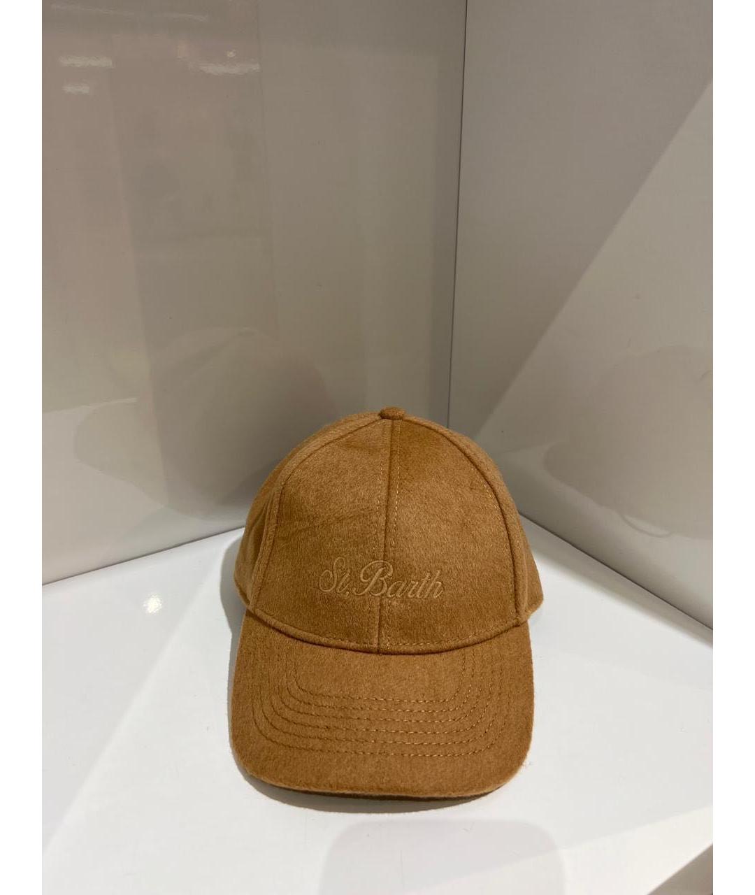 St. Barth Коричневая шерстяная кепка, фото 2