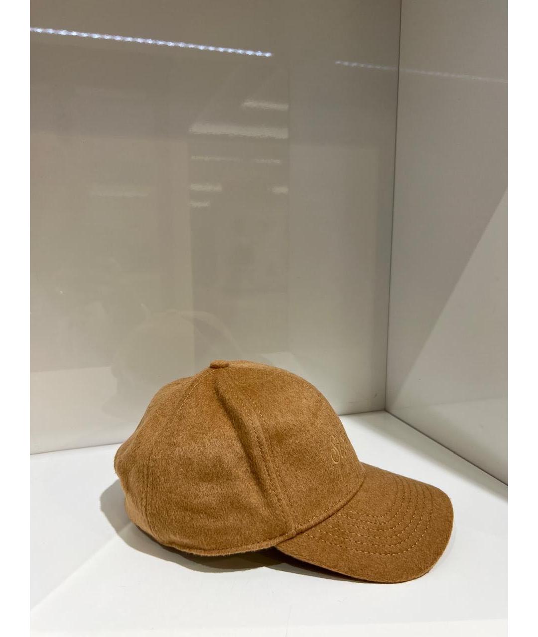 St. Barth Коричневая шерстяная кепка, фото 3