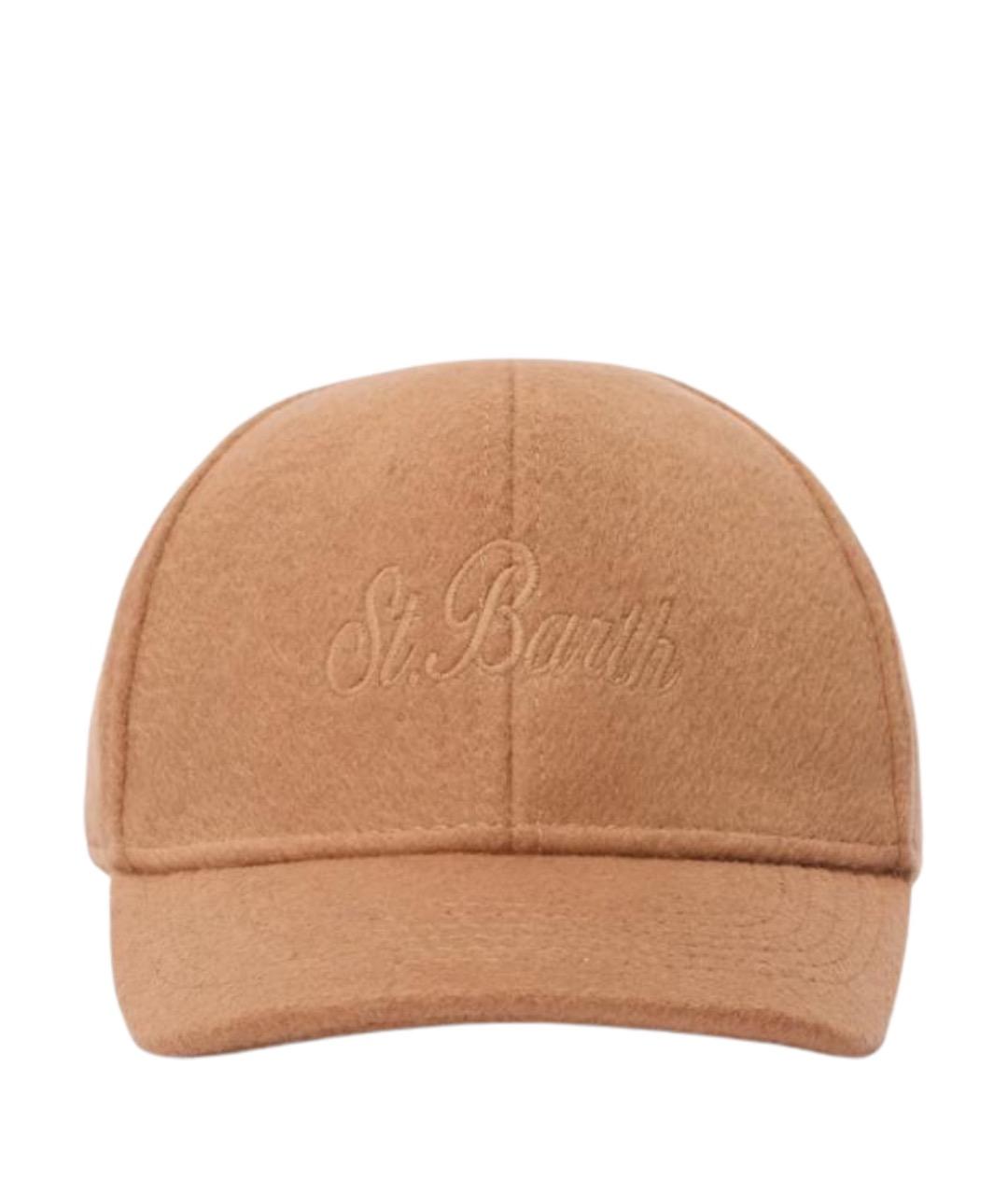 St. Barth Коричневая шерстяная кепка, фото 1