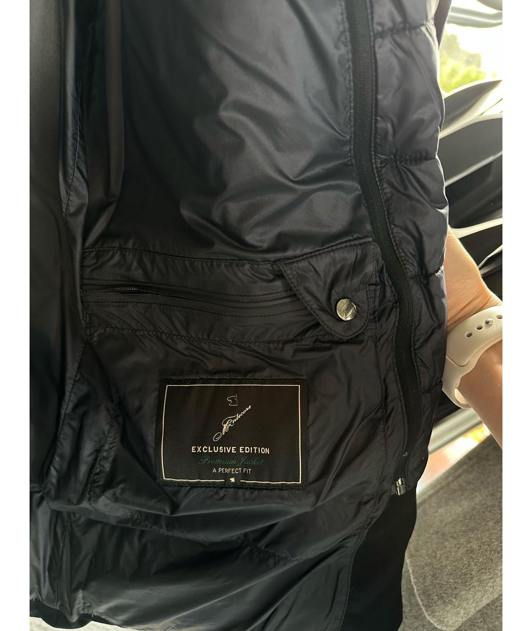 MONTECORE Темно-синий шерстяной пуховик, фото 6