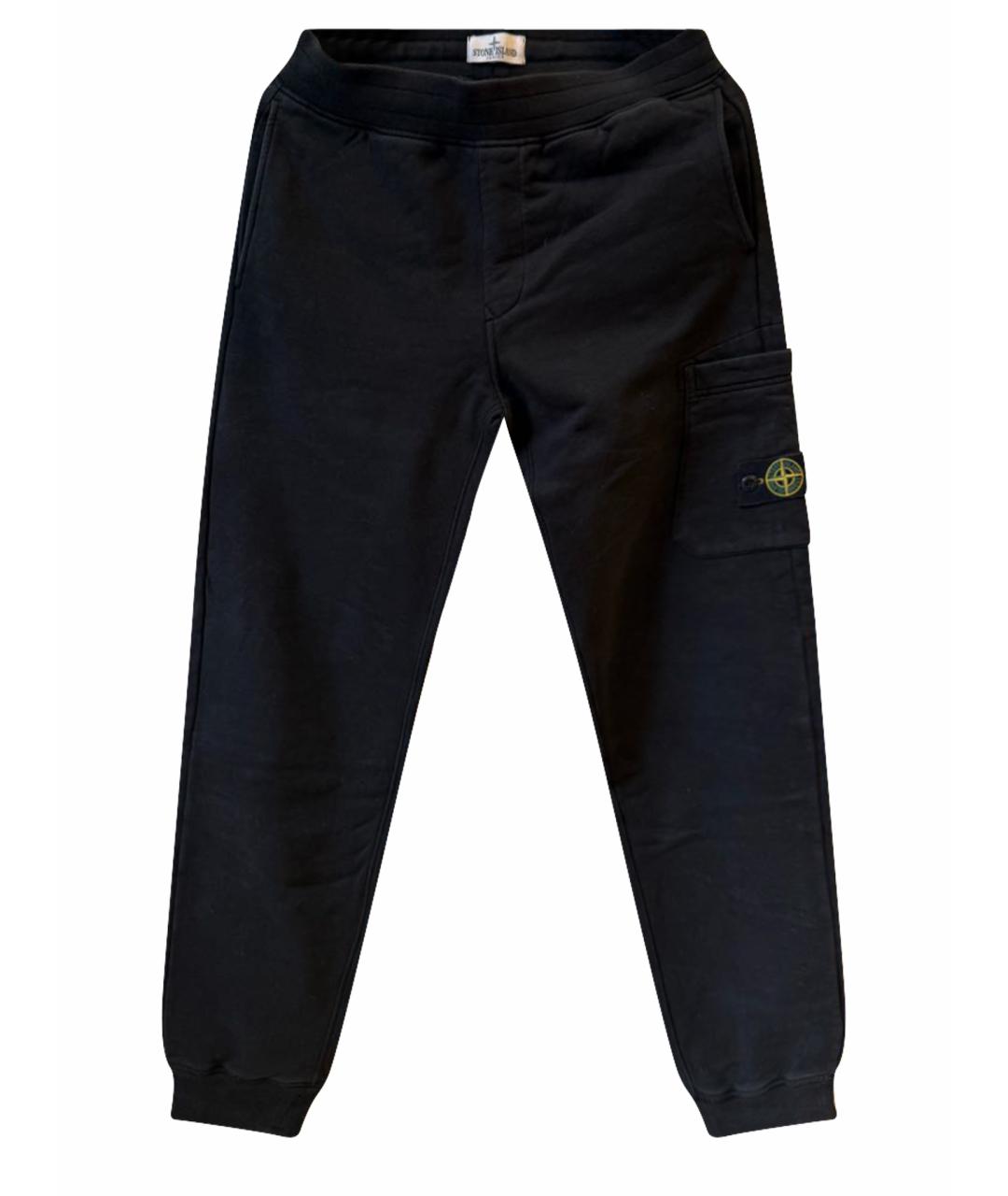 OFF-WHITE Черные хлопковые брюки и шорты, фото 1