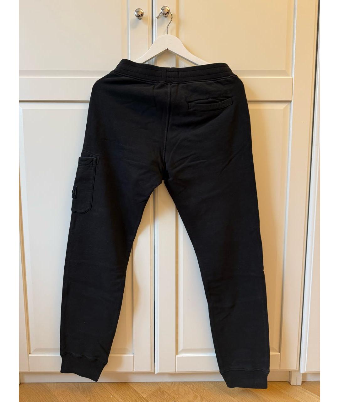 OFF-WHITE Черные хлопковые брюки и шорты, фото 2