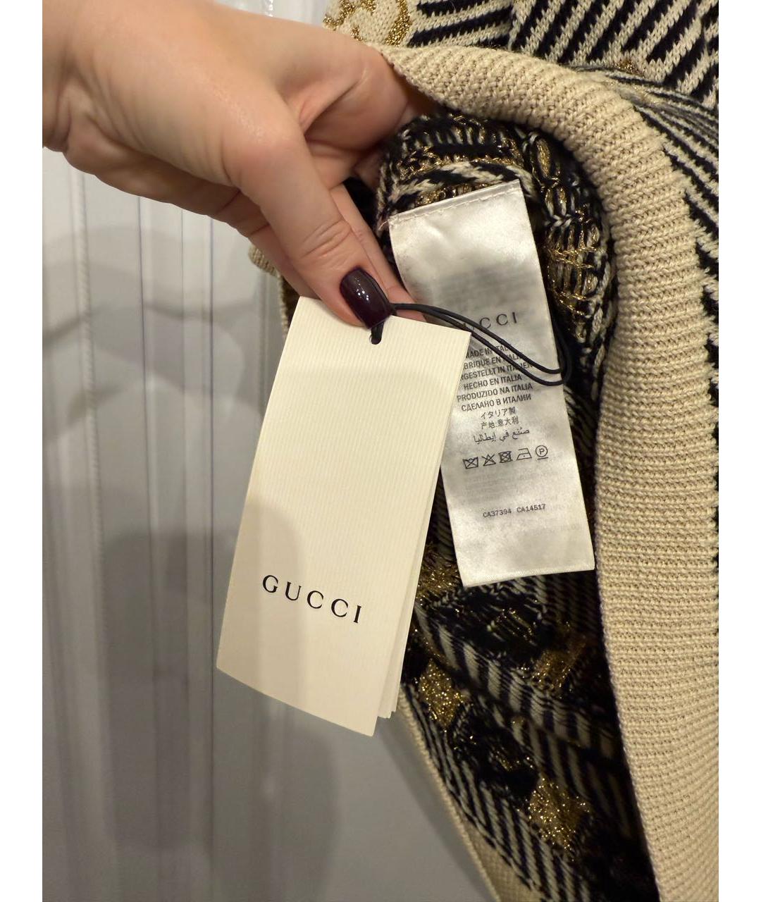 GUCCI Бежевый джемпер / свитер, фото 3