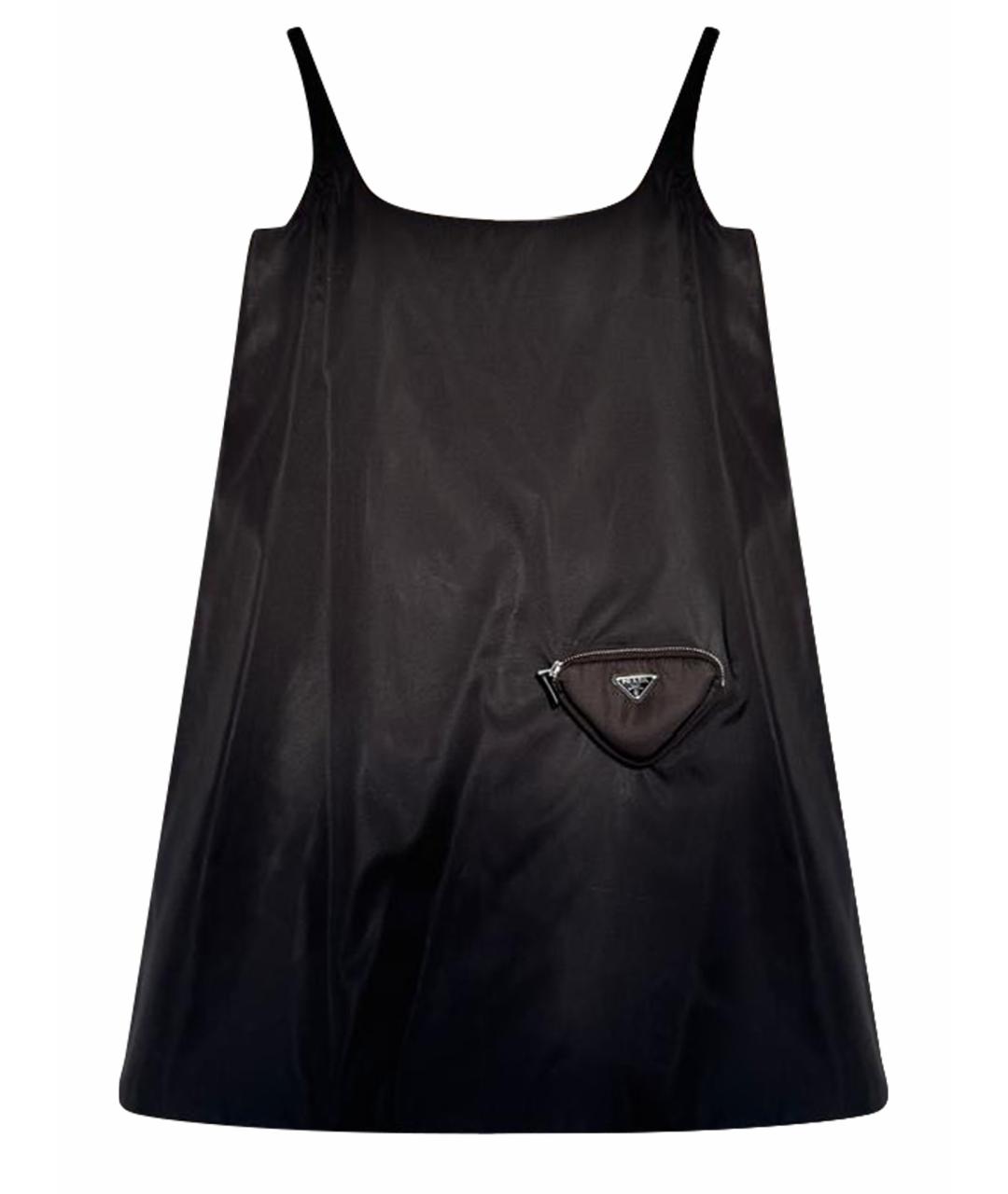 PRADA Черный сарафан, фото 1