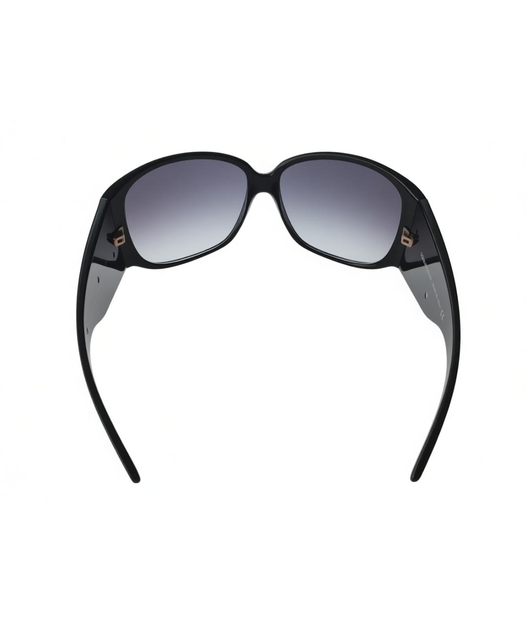 DOLCE&GABBANA Черные пластиковые солнцезащитные очки, фото 2