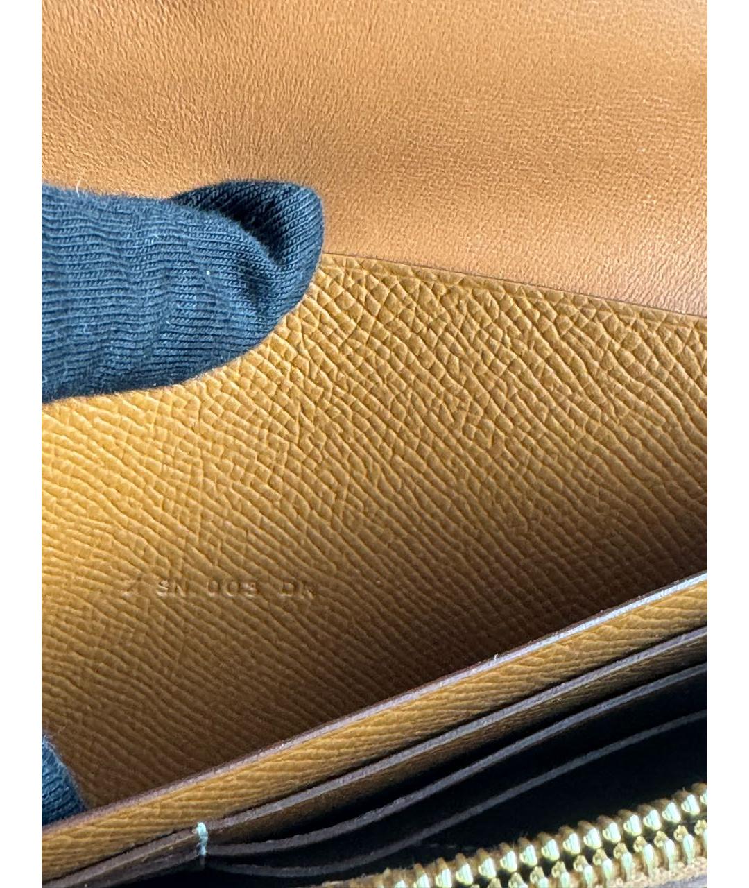 HERMES Коричневая кожаная сумка через плечо, фото 7