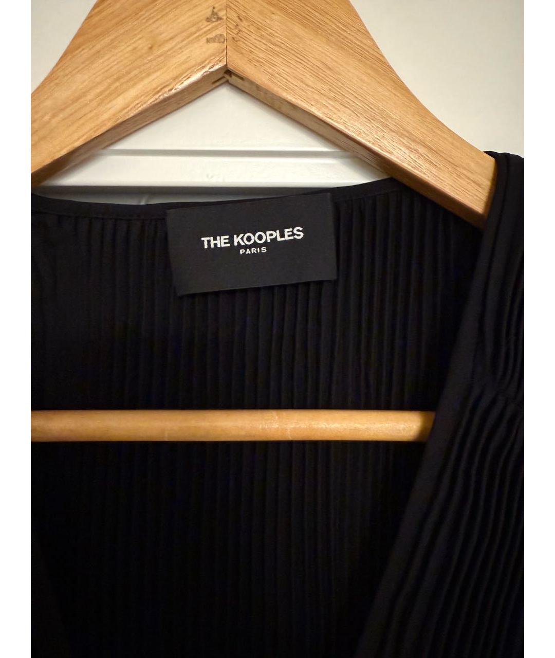 THE KOOPLES Черная полиэстеровая блузы, фото 3