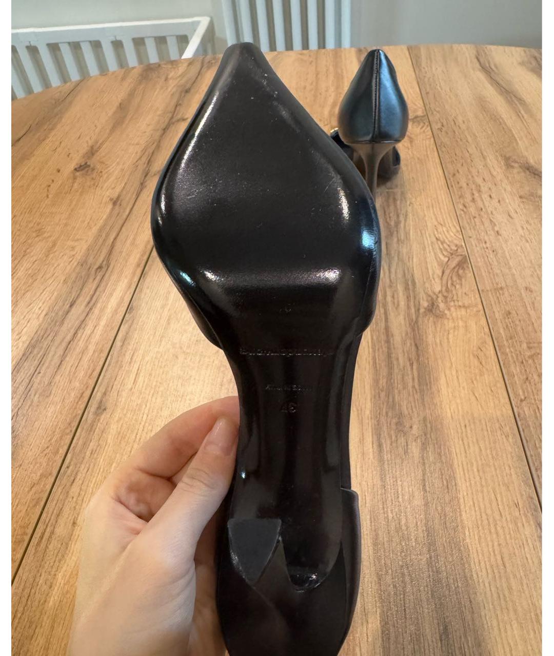 ALEXANDER WANG Черные кожаные туфли, фото 5