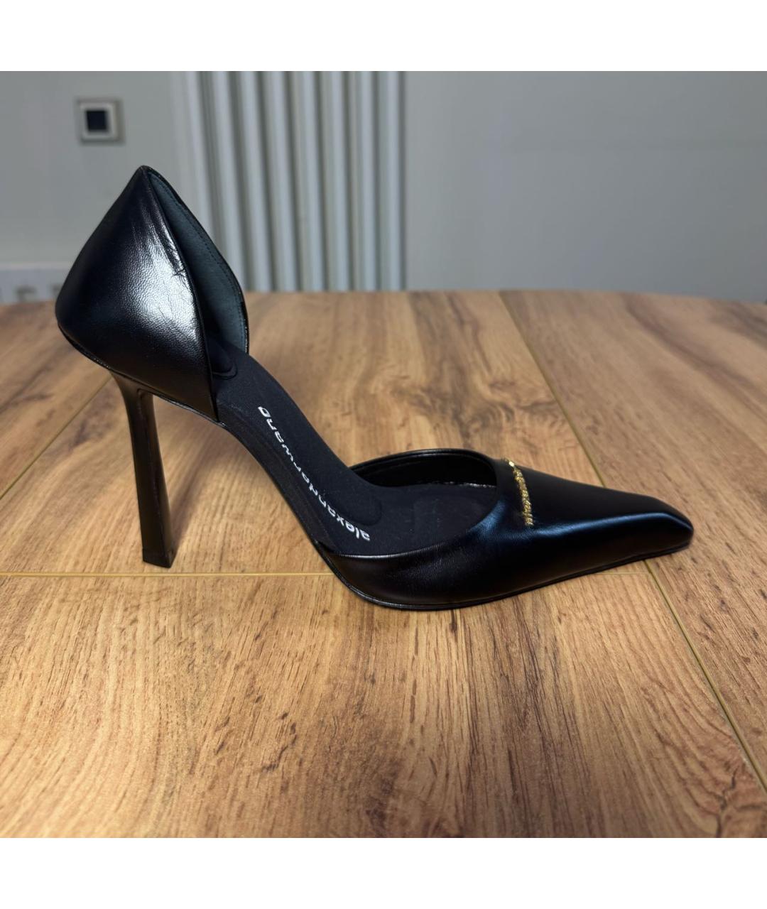 ALEXANDER WANG Черные кожаные туфли, фото 6