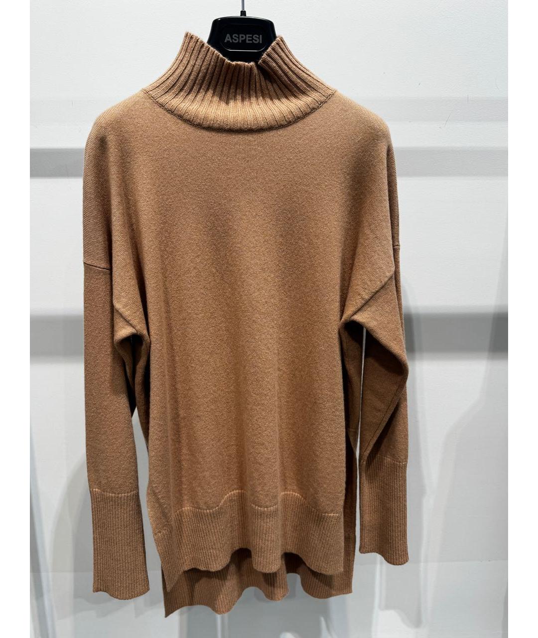 ANTONELLI FIRENZE Коричневый кашемировый костюм с брюками, фото 2