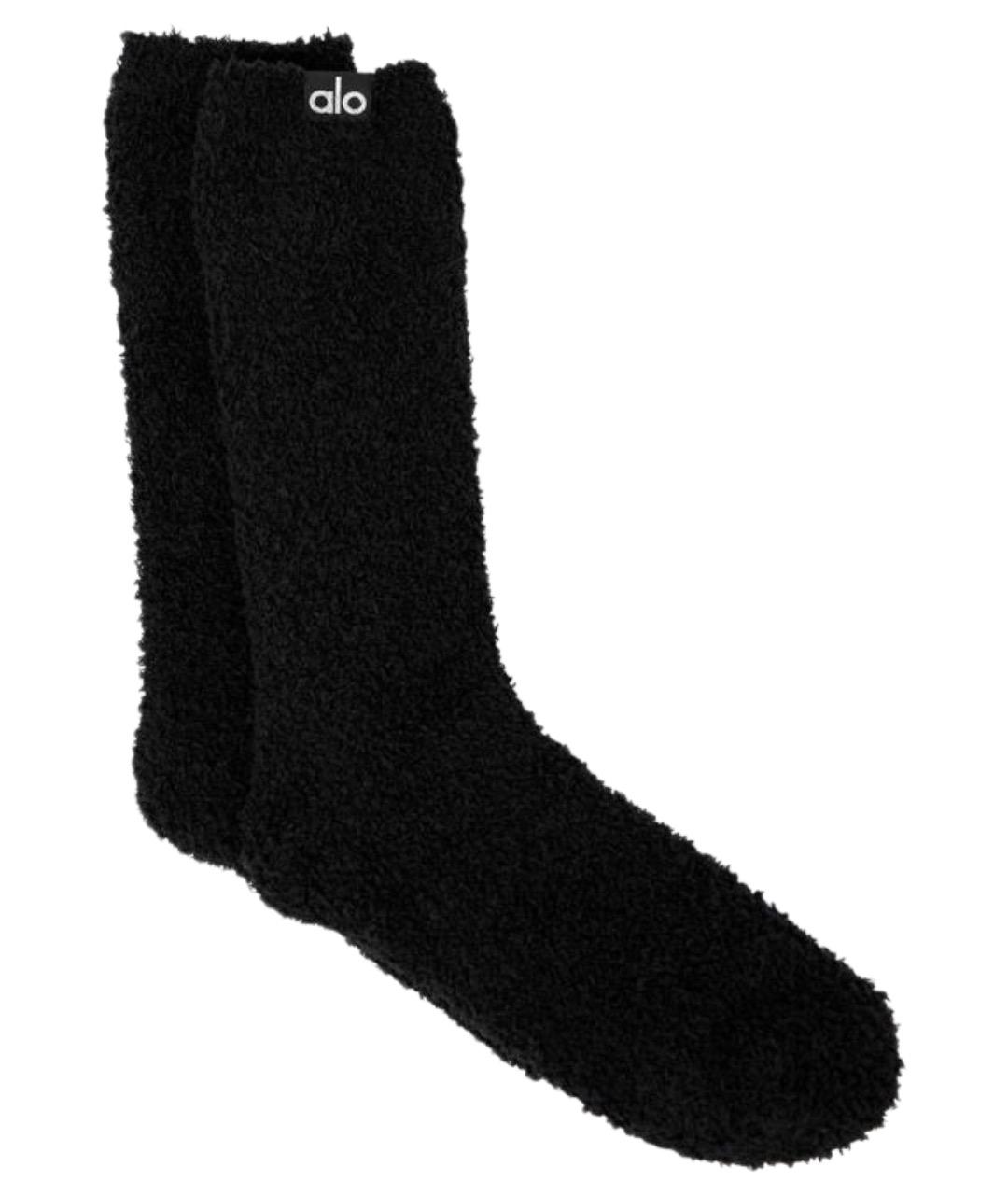 ALO YOGA Черные полиэстеровые спортивные брюки и шорты, фото 1