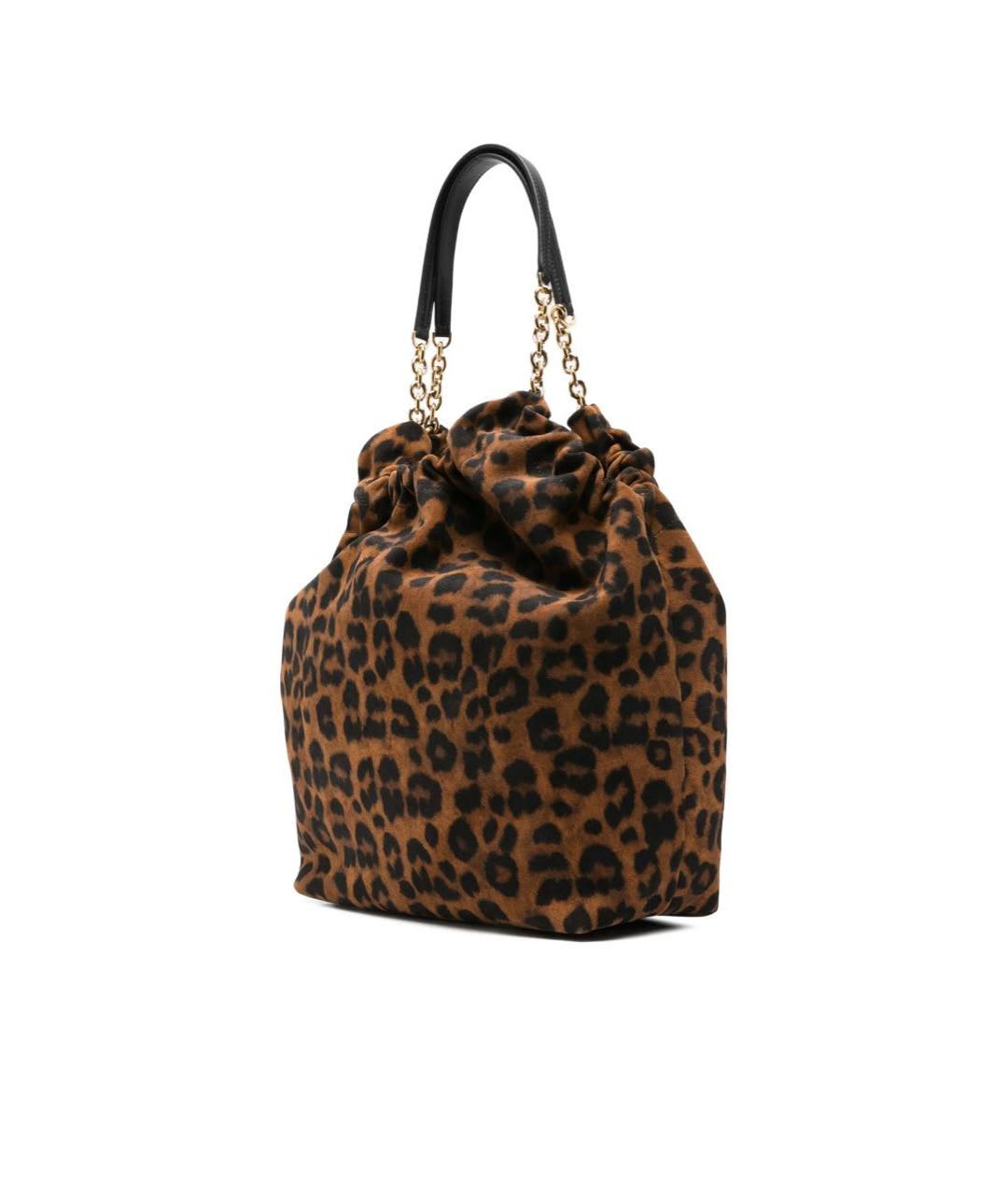 DEMELLIER Коричневая замшевая сумка тоут, фото 4