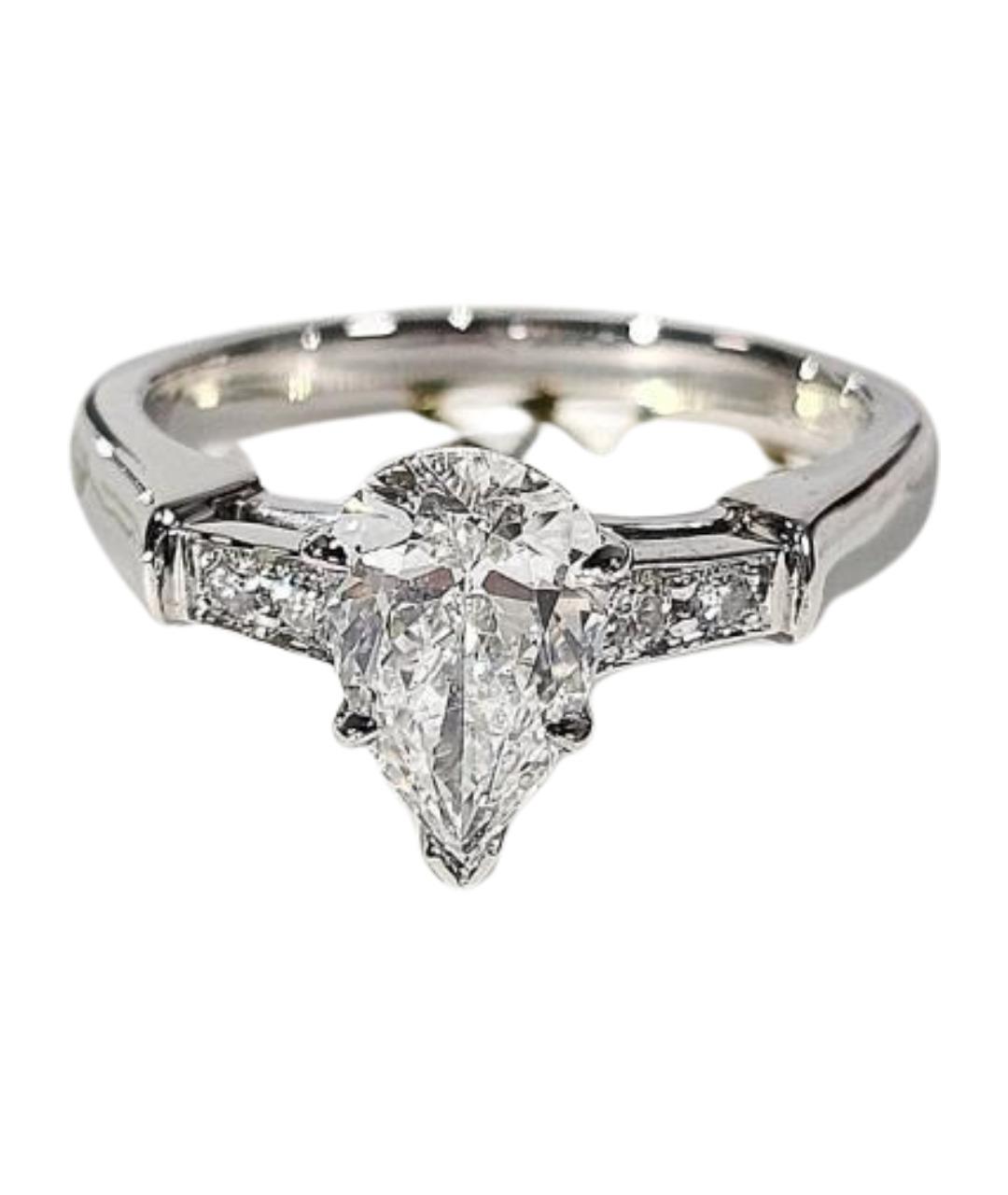 Harry Winston Серебряное платиновое кольцо, фото 1