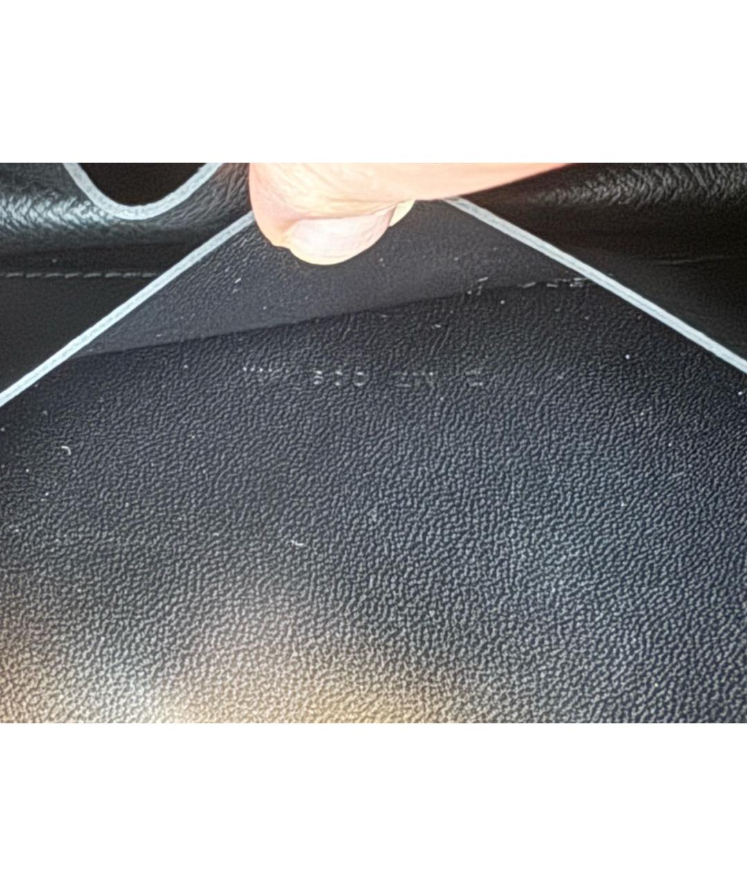 HERMES Черная кожаная сумка через плечо, фото 5