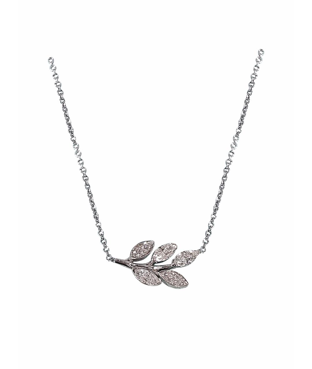 TIFFANY&CO Серебряное платиновое колье, фото 1