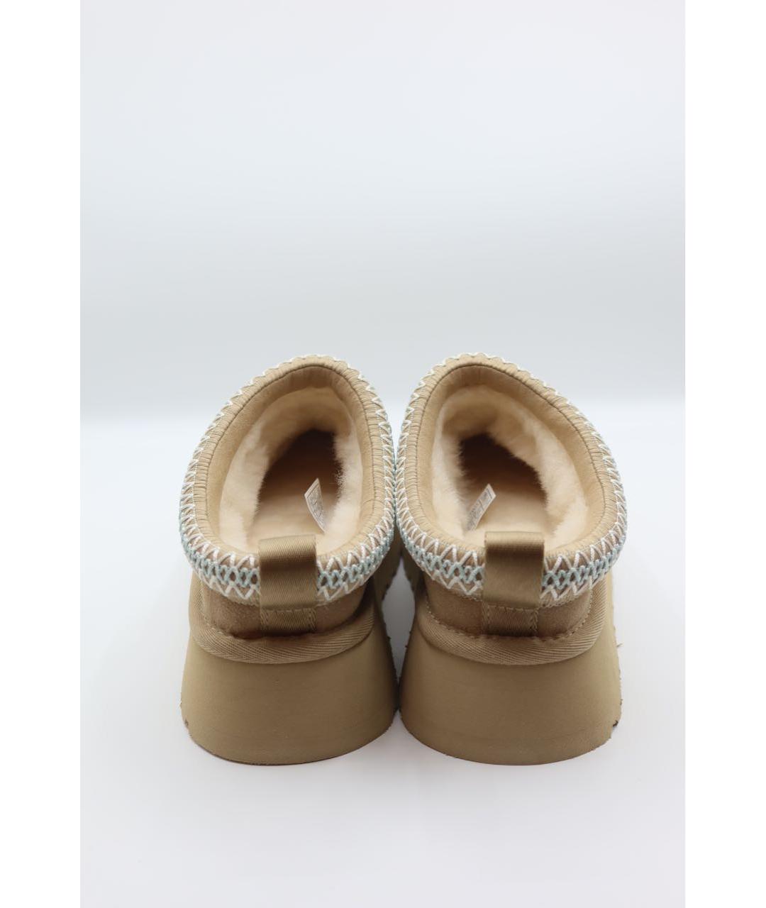 UGG AUSTRALIA Бежевые замшевые мюли, фото 4